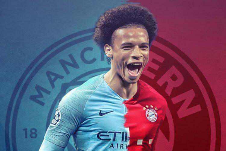 leroy sane odchádza do bayernu mníchov