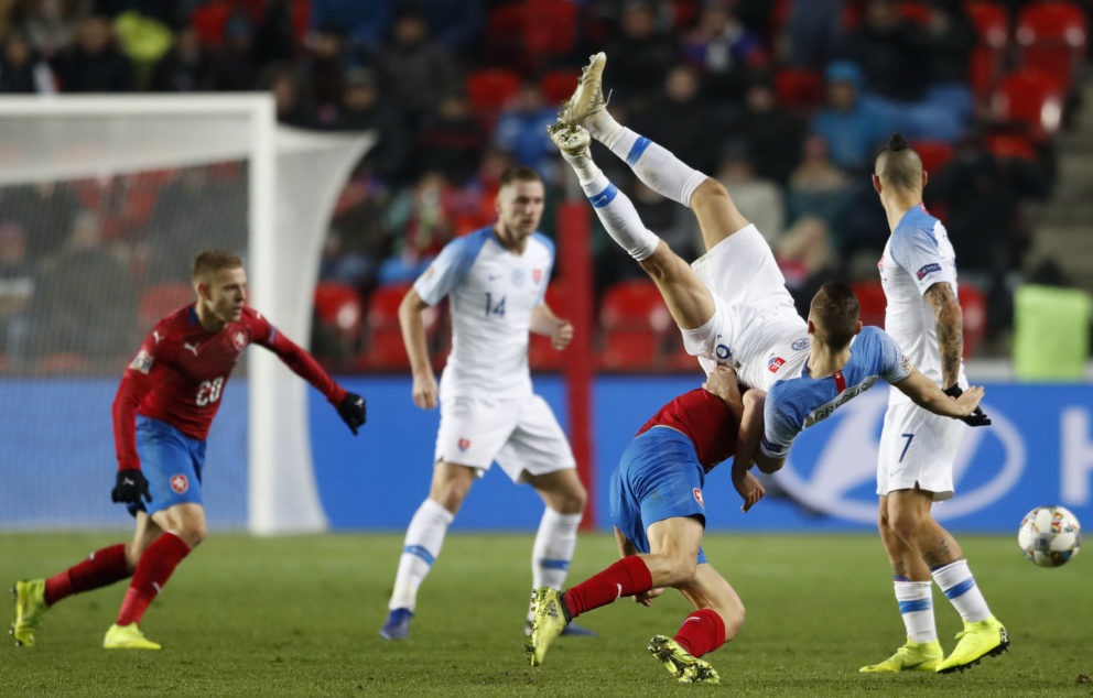 Liga narodov slovensko vs cesko